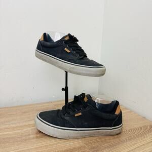 Vans Atwood Deluxe Black Canvas Sneaker Men’s Size 8.5